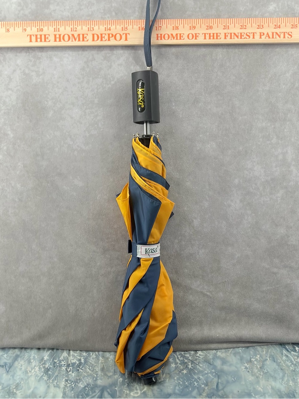Johnson C. Smith University 1867 Navy and yellow Umbrella